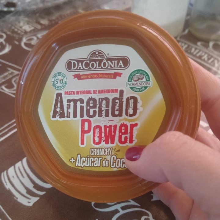 photo of DaColônia Pasta de Amendoim Integral shared by @rurosrmb on  15 Nov 2021 - review