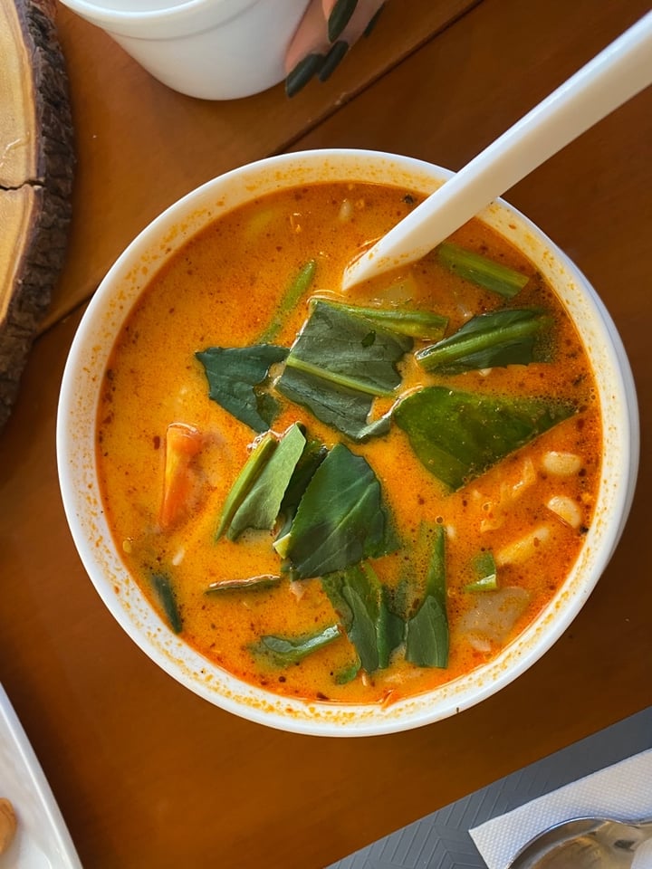 review photo of May Veggie Home Tom Yum Mushroom with Rice Milk shared by @leftongue on 16 Dec 2019 - review