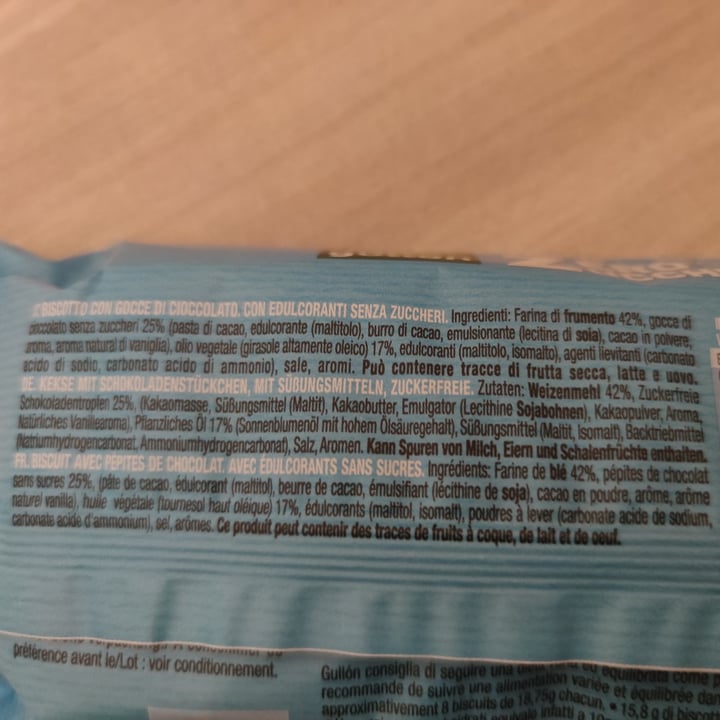 review photo of Gullón choco chips - zero zuccheri shared by @manuelocchetti on 19 Mar 2022 - review