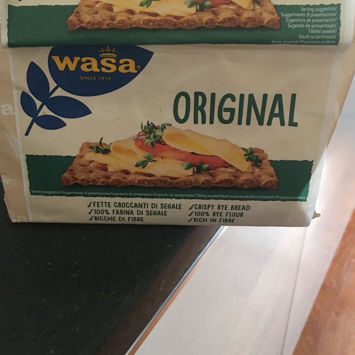 review photo of Wasa Original fette croccanti di segale shared by @arturino on 06 Oct 2022 - review