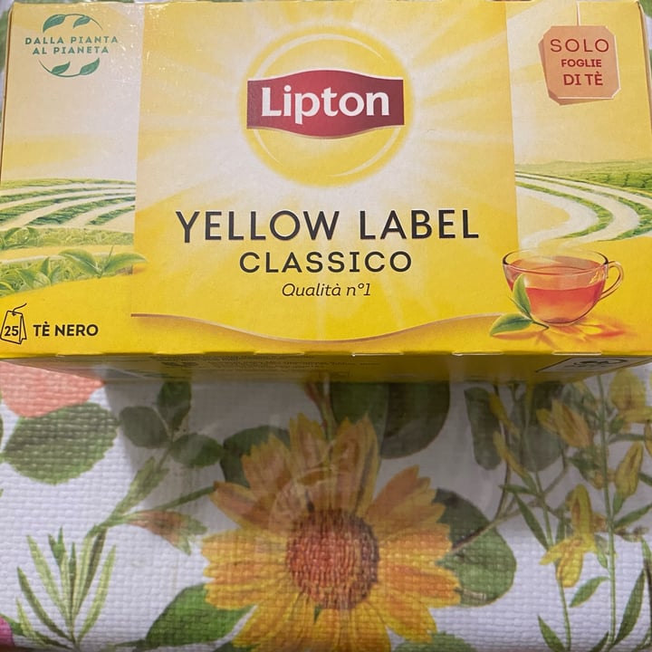 photo of Lipton Yellow label Classico shared by @aleglass on  31 Mar 2022 - review