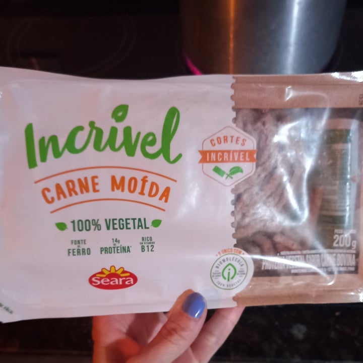 photo of Incrível - Seara Carne Moída shared by @vancalegaro on  17 Jun 2022 - review