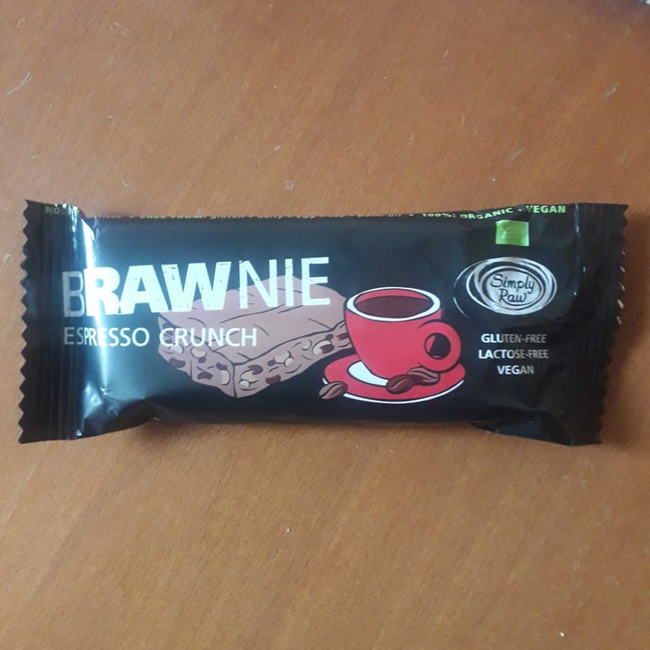 photo of Simply Raw Brawnie Espresso Crunch shared by @dublinfrida on  13 May 2021 - review