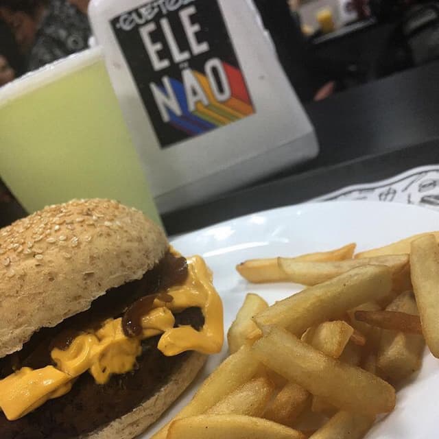菜肴“Double Cheddar Vegano”的照片