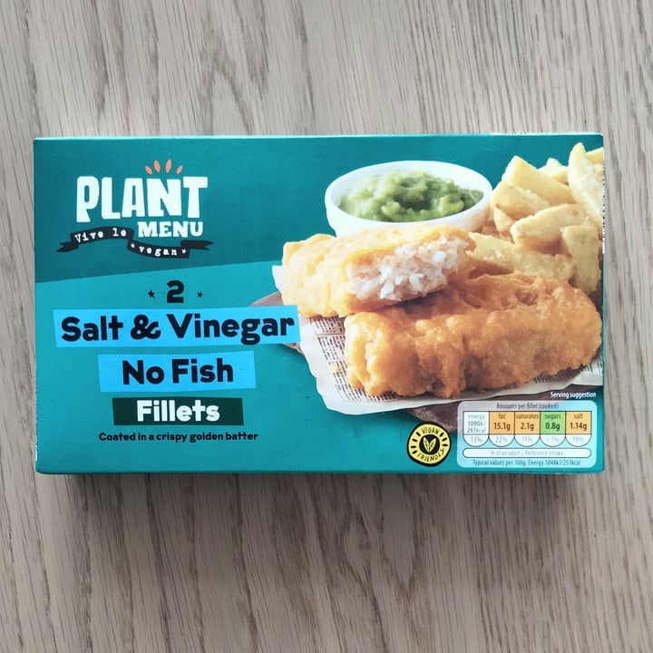 photo of Plant Menu Salt & Vinegar No Fish Fillets shared by @romyne on  13 Jul 2022 - review