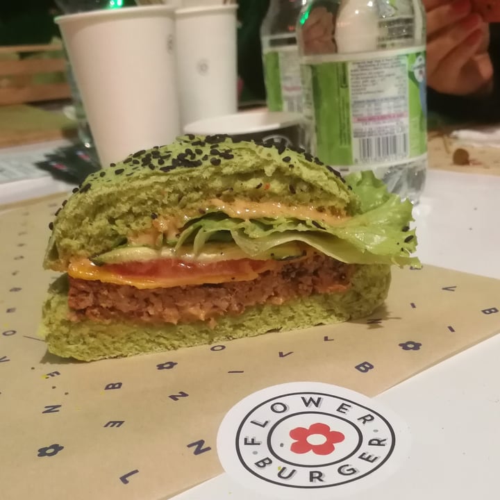 photo of Flower Burger Jungle Burger shared by @andreasic on  10 Oct 2021 - review