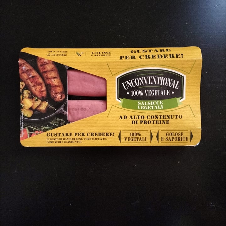 photo of Unconventional Salsicce Vegetali - Sausages shared by @obsidianren on  09 Sep 2022 - review