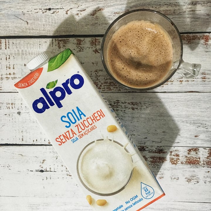 photo of Alpro Soya Milk Unsweetened shared by @theveganent on  21 Dec 2020 - review