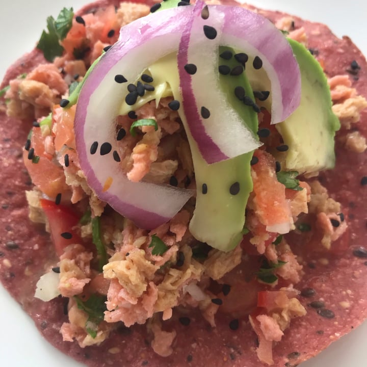 photo of YOYU Ceviche en tostadas shared by @veganmarcy on  01 Apr 2021 - review