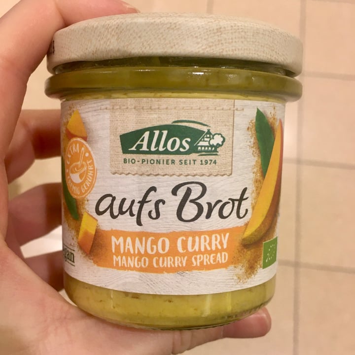 review photo of Allos Mango Curry Spread shared by @meerliebe on 21 Oct 2021 - review