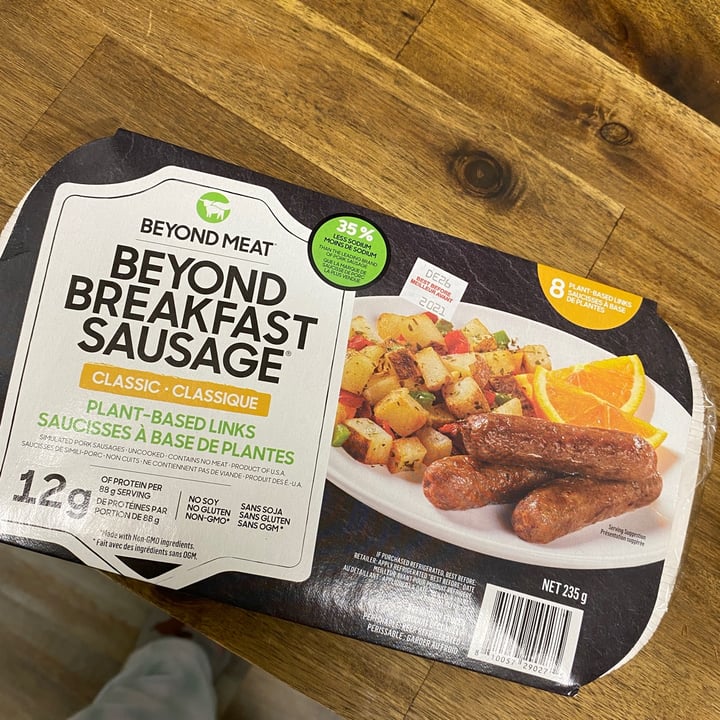 photo of Beyond Meat Beyond breakfast Sausage Classic  shared by @kendrapirson on  17 Dec 2021 - review