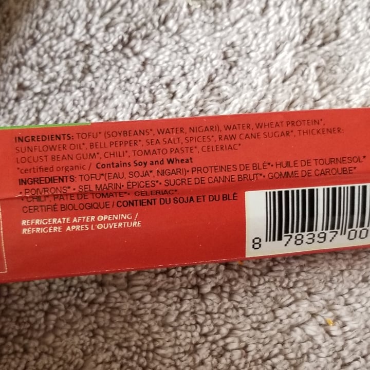 photo of Viana Spicy Snacker Veggie Snack Sausage shared by @handeela on  21 Jun 2020 - review