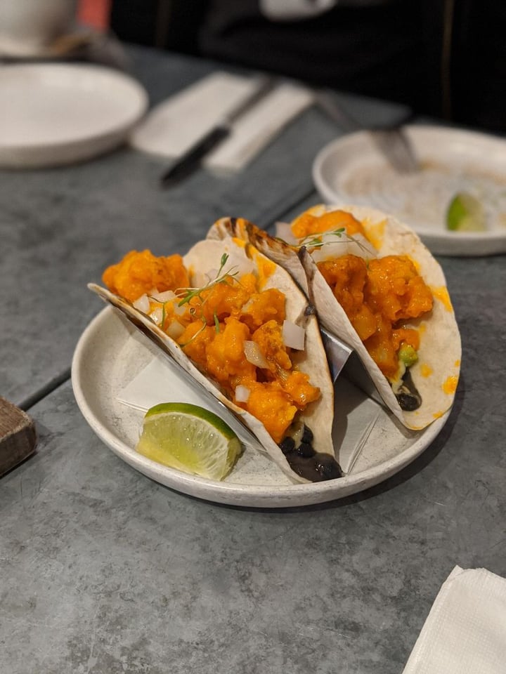 photo of Bar Bombón Buffalo Cauliflower Tacos shared by @crueltyfreeyouandme on  07 Mar 2020 - review