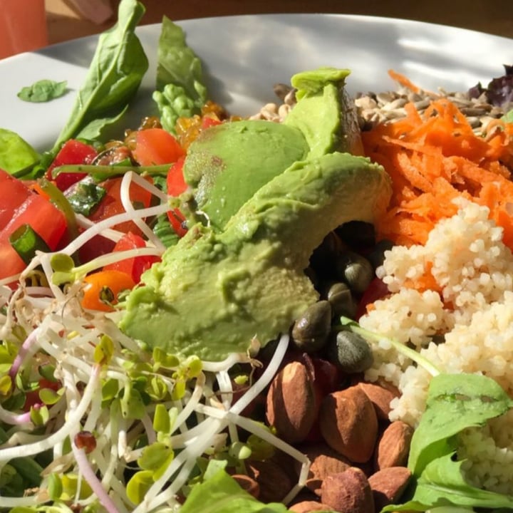 photo of Tienda de Café Ensalada completa de quinoa y vegetales shared by @agusnutricion on  27 Mar 2022 - review