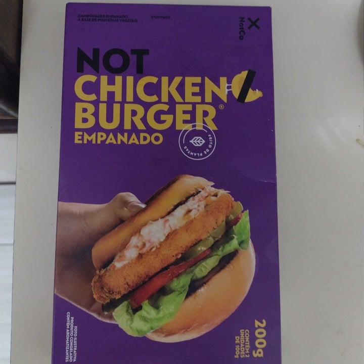 review photo of NotCo Not Chicken Burger shared by @fabricioramos on 02 Sep 2022 - review