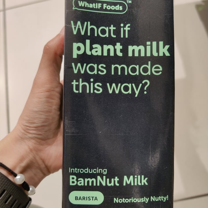 photo of WhatIF Foods BAMnut Plant Based Milk - Barista shared by @baybeemon on  24 Mar 2022 - review