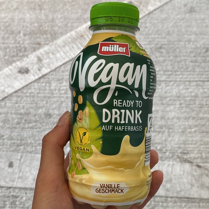 photo of Müller Vegan Drink Vanille shared by @ale9 on  09 Aug 2022 - review