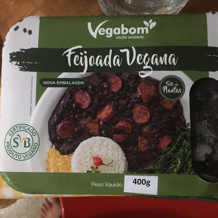 photo of Vegabom Feijoada Vegana Congelada shared by @dsadamaia on  11 Feb 2022 - review