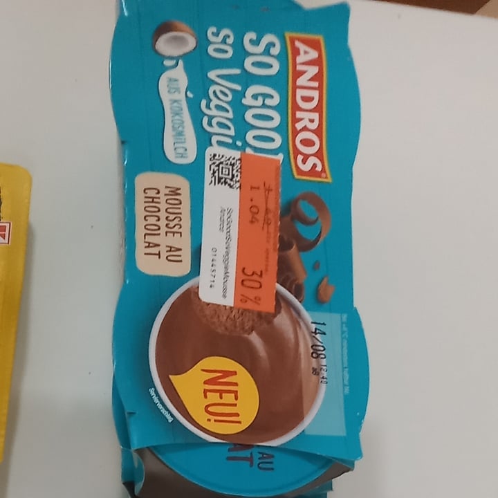 review photo of Andros Mousse au Chocolat Au Lait De Coco shared by @elisabbatini on 13 Aug 2022 - review