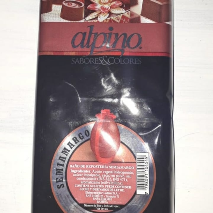 photo of Chocolate Alpino Chocolate semiamargo shared by @pauli-arce on  08 Jun 2020 - review