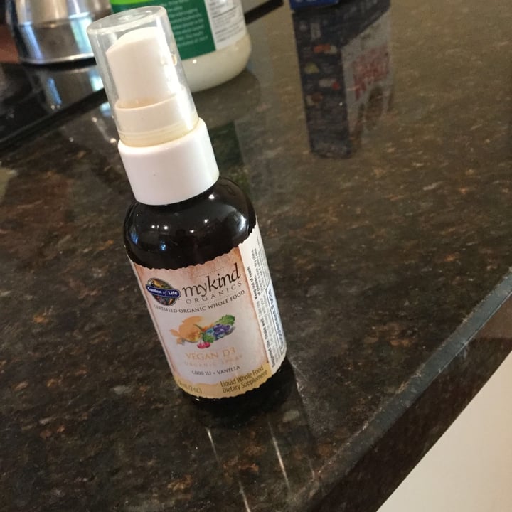 photo of Mykind Organics Vegan D3 organic spray shared by @vgnorgngrl on  12 Sep 2020 - review