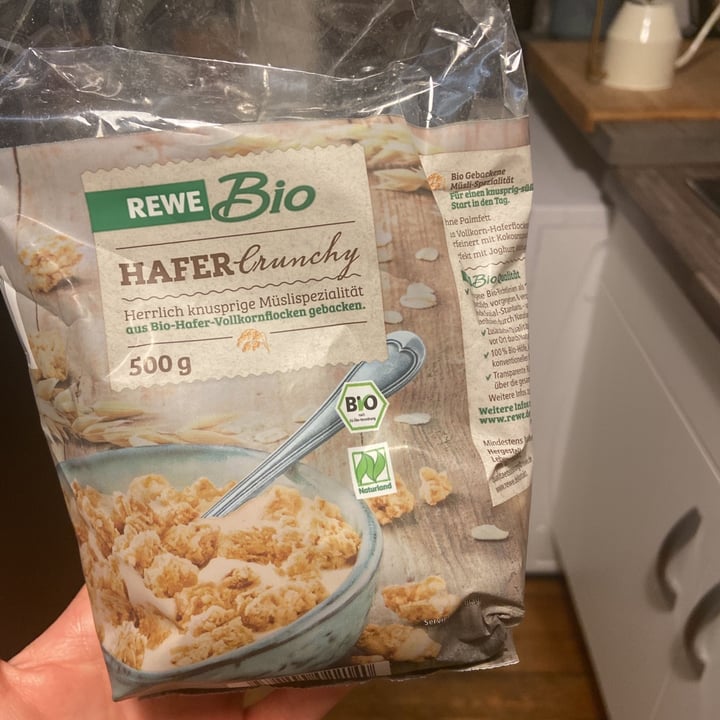 review photo of Rewe Bio Hafer crunchy shared by @sophialu on 10 Aug 2021 - review