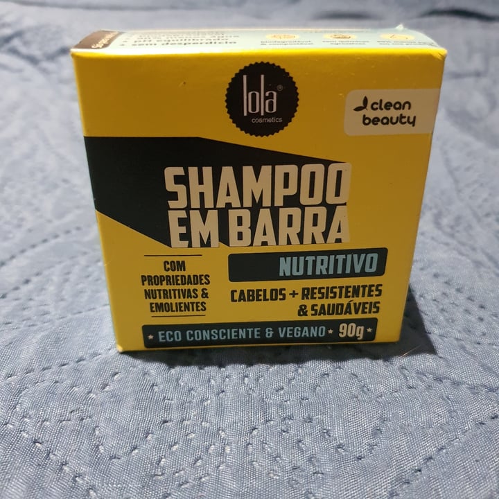 review photo of Lola Cosmetics Shampoo em barra nutritivo shared by @personalmissabrina on 01 Feb 2022 - review