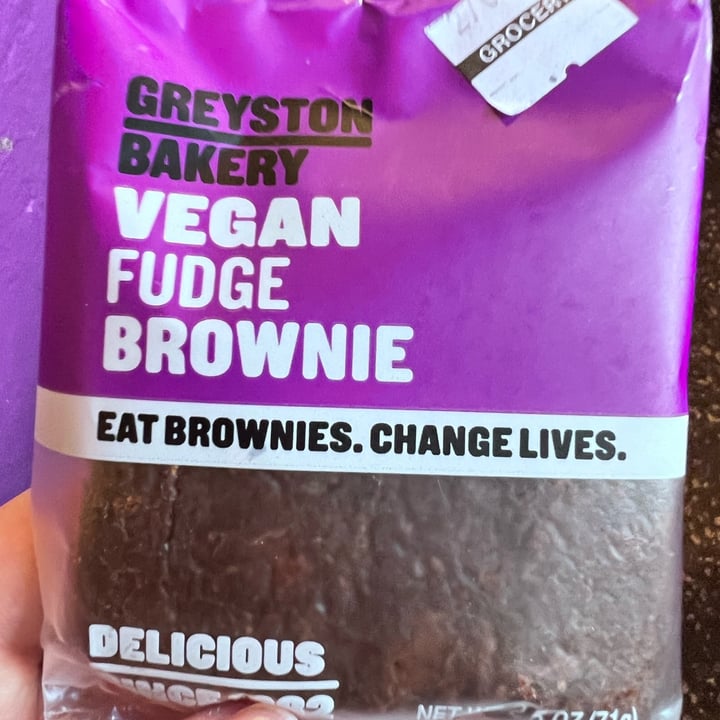 review photo of Greyston Bakery Vegan Fudge Brownie shared by @sophia8s on 18 Jan 2022 - review