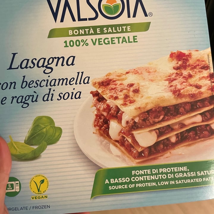 photo of Valsoia Lasagna Bolognese Meat Free shared by @miladyminni on  22 Aug 2021 - review