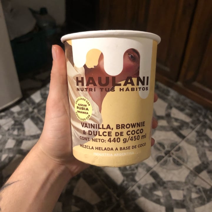 photo of Haulani Helado de vainilla con brownie shared by @qyqyqyqyqy on  05 Oct 2022 - review