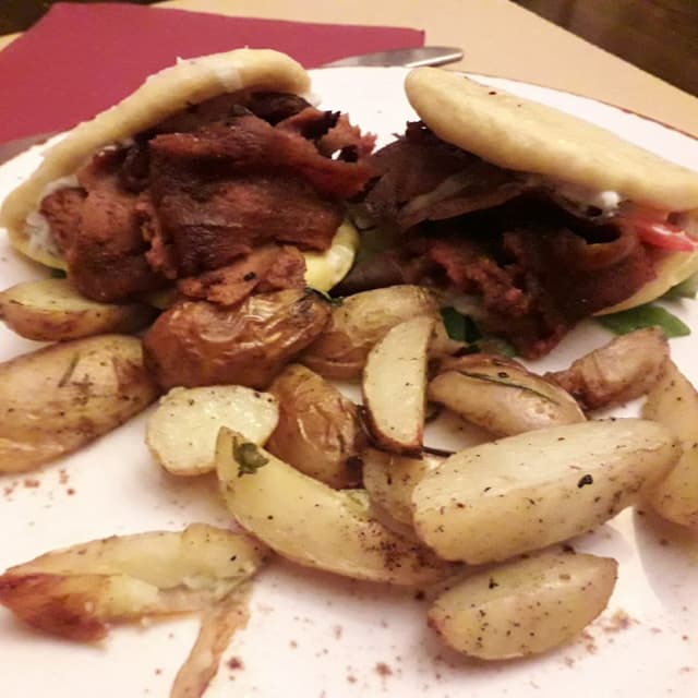 Foto del plato “Bao Buns con Kebab Di Seitan”