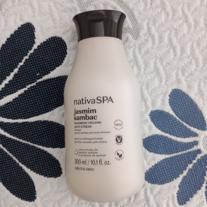 photo of O Boticário Shampoo nativa SPA jasmim shared by @camilaesteves on  12 Nov 2022 - review