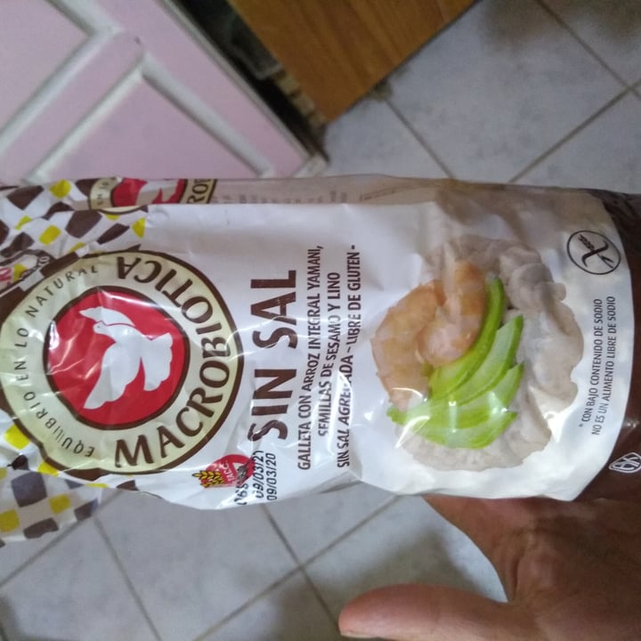 review photo of Macrobiotica Macrobiotica Galletas De Arroz Con Sal shared by @romyvegana on 29 Sep 2020 - review