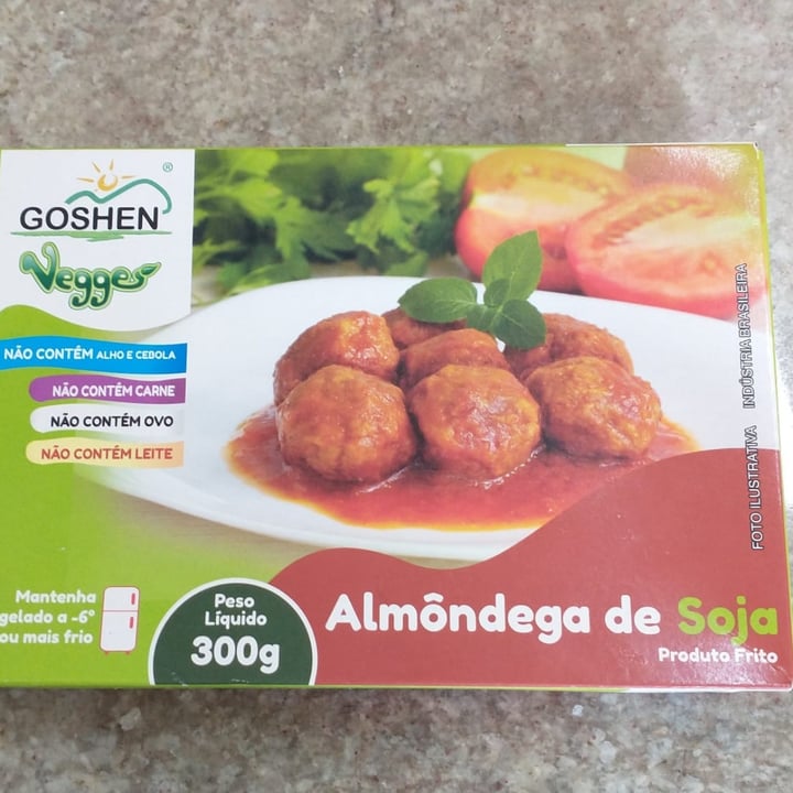 photo of Goshen Vegge Almôndega De Soja shared by @henriquepilz on  10 Jul 2022 - review