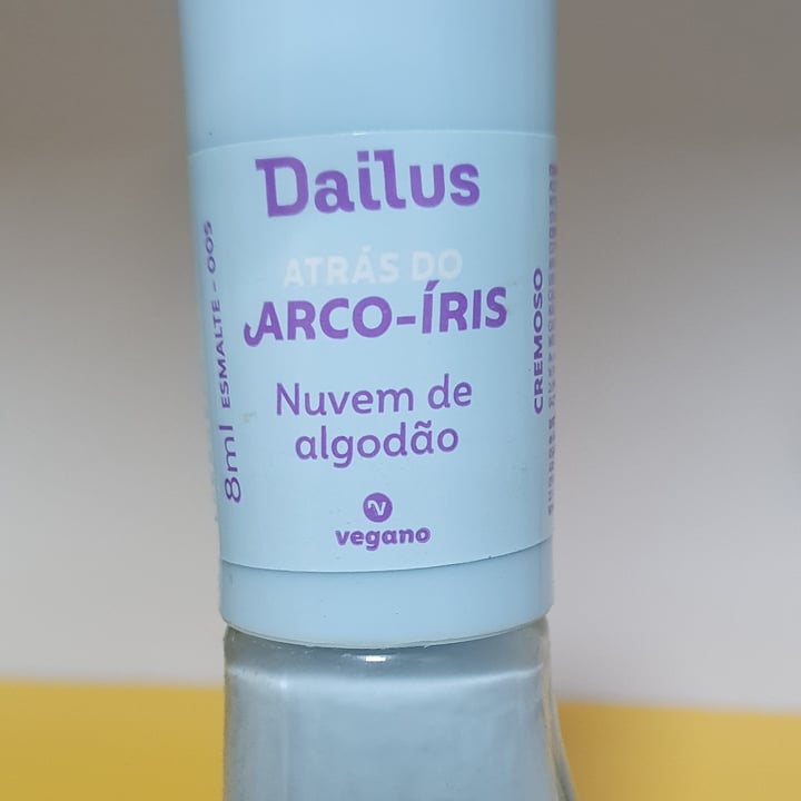 review photo of Dailus Esmalte azul claro "Atrás Do Arco-íris" - Nuvem de Algodão shared by @anacarrijo on 22 Sep 2021 - review