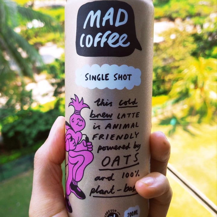 photo of Mad Coffee Single Shot Cold Brew Latte shared by @kismetcandle on  31 May 2022 - review