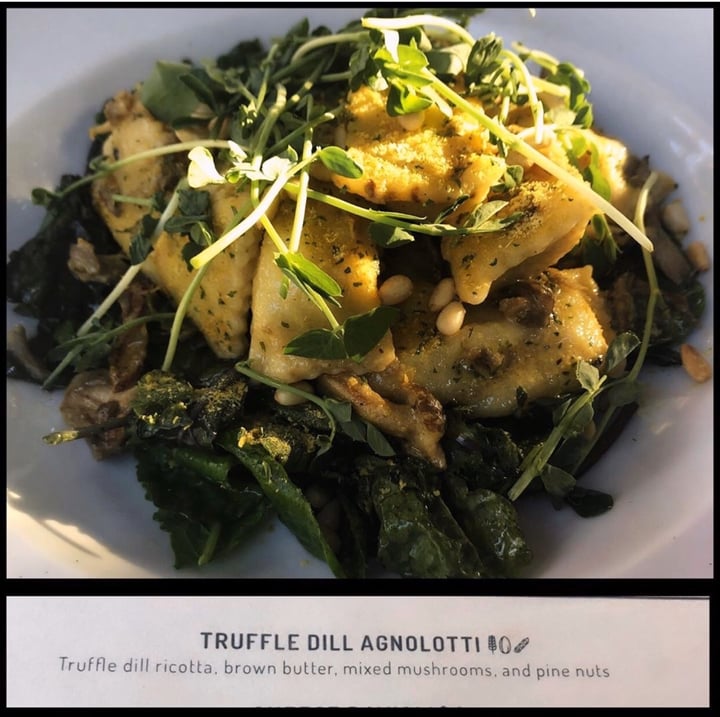 photo of Donna Jean truffle dill agnolotti shared by @happyharo on  21 Jan 2020 - review
