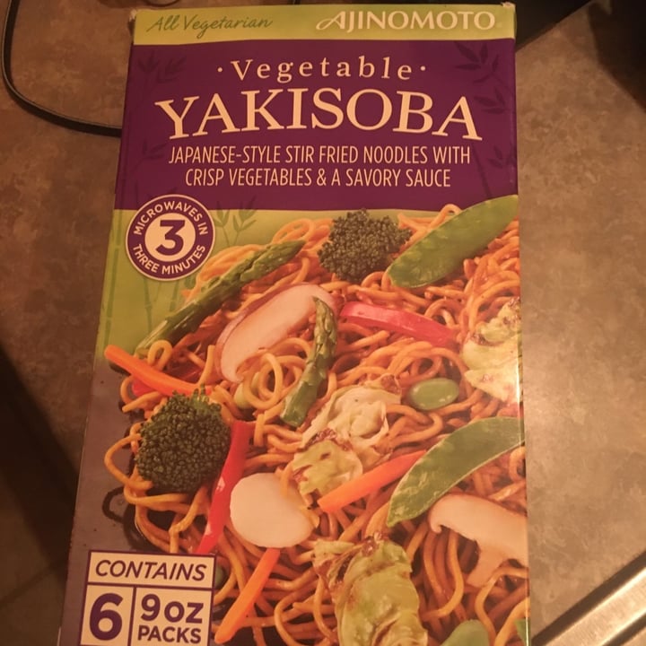photo of Ajinomoto Vegetable Yakisoba shared by @laceywebbie on  15 Nov 2019 - review