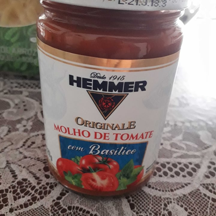 photo of Hemmer Molho de Tomate com Basílico shared by @paulabulhman22 on  11 May 2022 - review