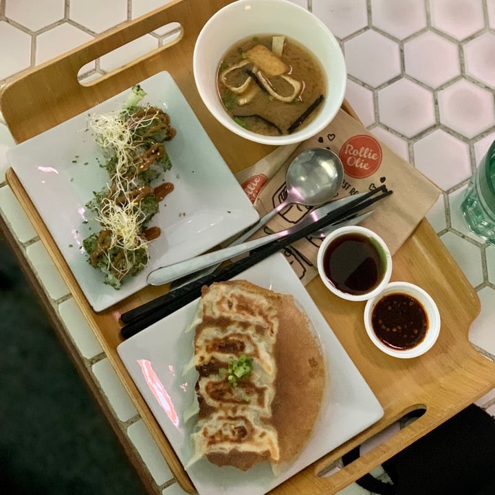 photo of Rollie Olie @ SBF Center Lunch Set (Rolls, Gyoza, Soup) shared by @heruvimdi on  24 Sep 2021 - review