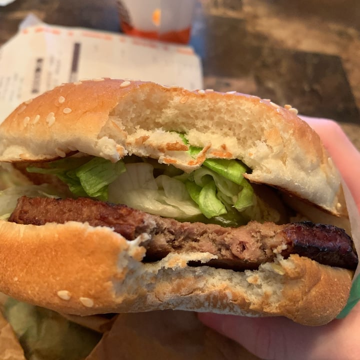 photo of Burger King Impossible Whopper shared by @mariposaeats on  25 Dec 2021 - review