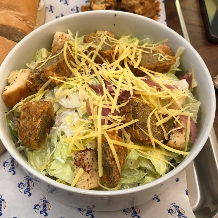 photo of Jimmy's street food Paris Caesar salad shared by @mallory17 on  31 May 2022 - review