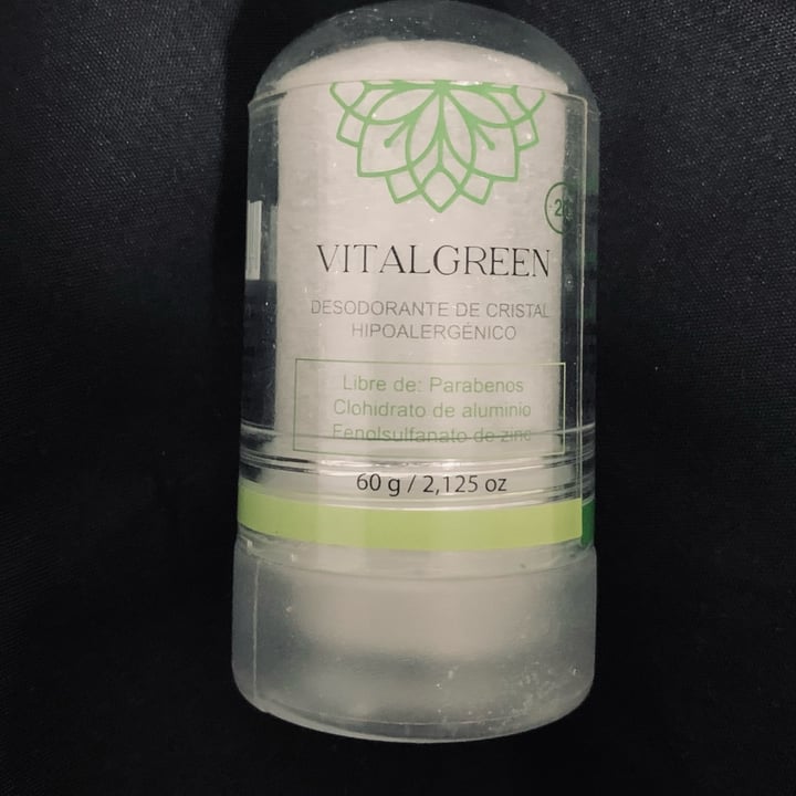 photo of Vitalgreen Desodorante De Cristal Hipoalergénico shared by @anneveaev on  10 Nov 2021 - review