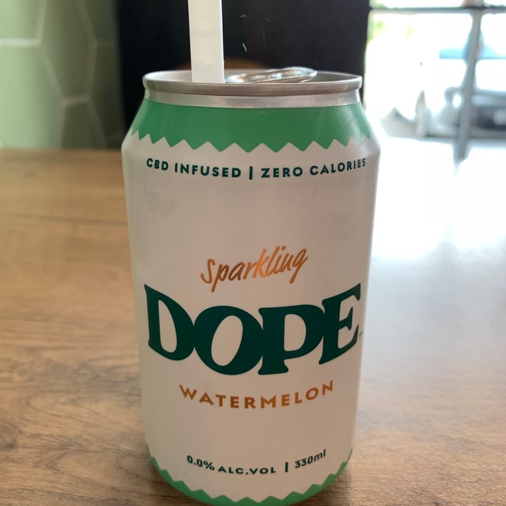 photo of DOPE Sparkling Watermelon CBD Infused Water shared by @kaylynparbs on  31 Mar 2021 - review