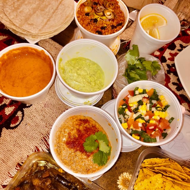菜肴“Vegan Taco Bag”的照片