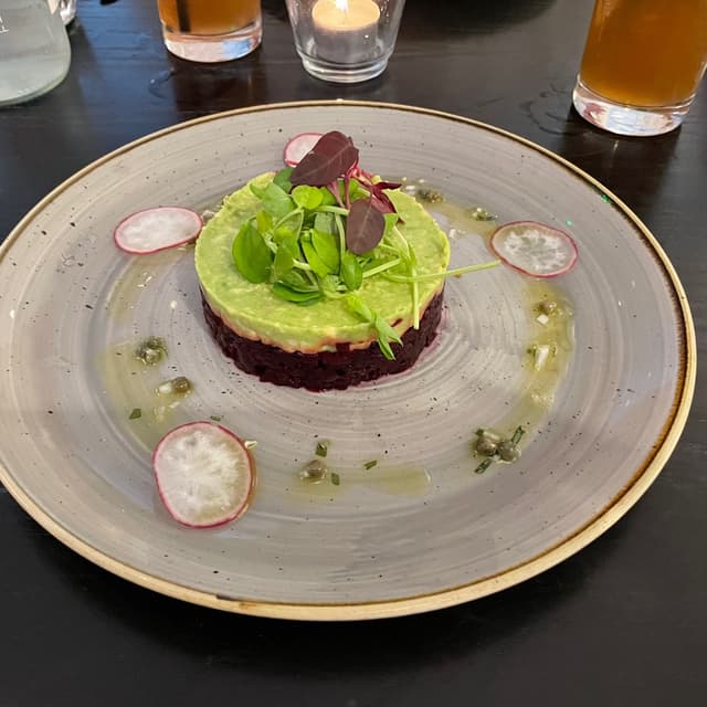 Photo of the dish “Avocado & Beetroot Tartare”