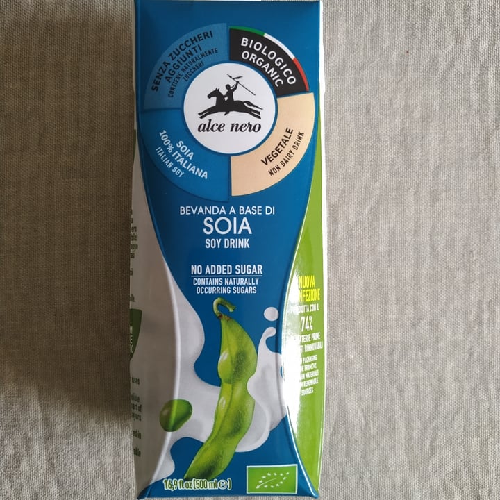 review photo of Alce Nero Bevanda a base di soia shared by @milvavegan on 10 Mar 2022 - review
