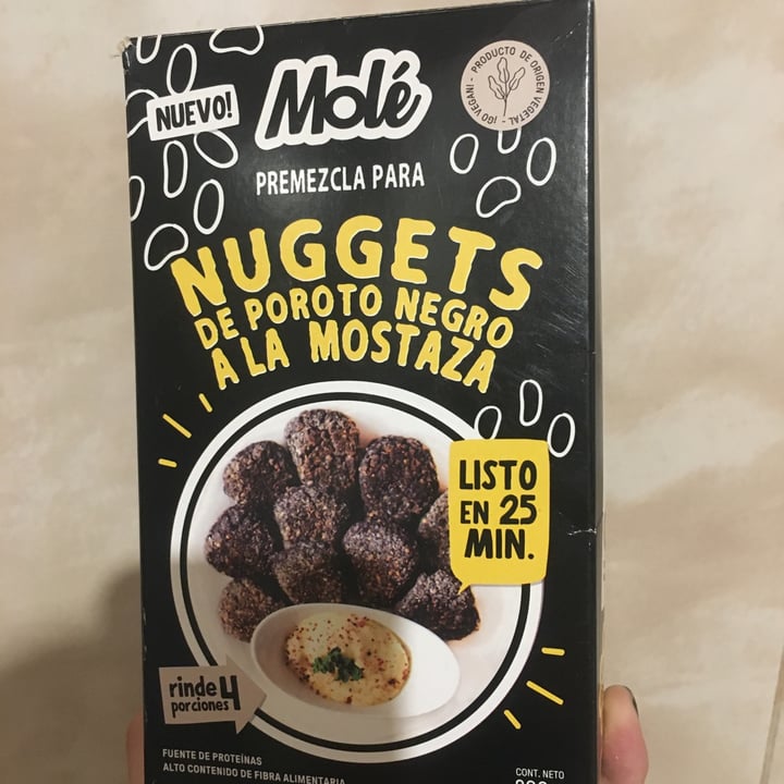 photo of Molé Nuggets de poroto negro a la mostaza shared by @luzpe on  23 Nov 2021 - review