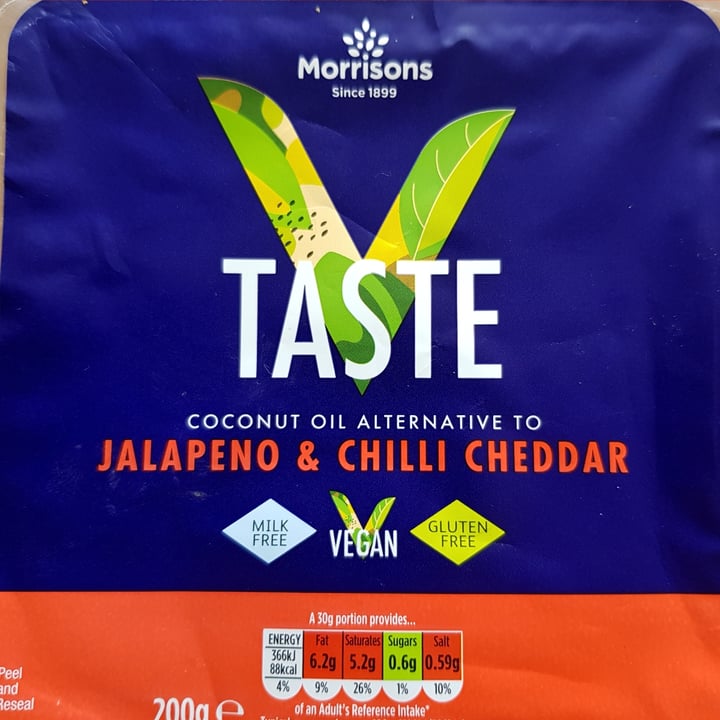 photo of Morrisons V Taste Jalapeno & Chilli Cheddar shared by @accidental on  17 Jun 2020 - review