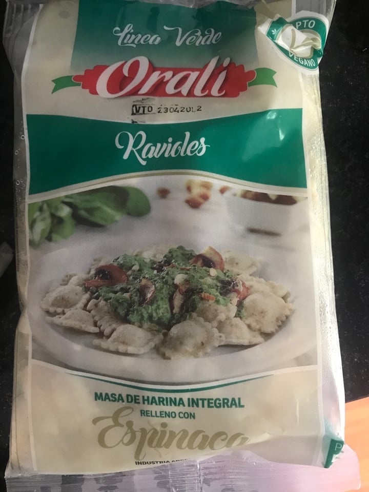 photo of Orali Ravioles de Espinaca shared by @rochivazquez on  22 Mar 2020 - review